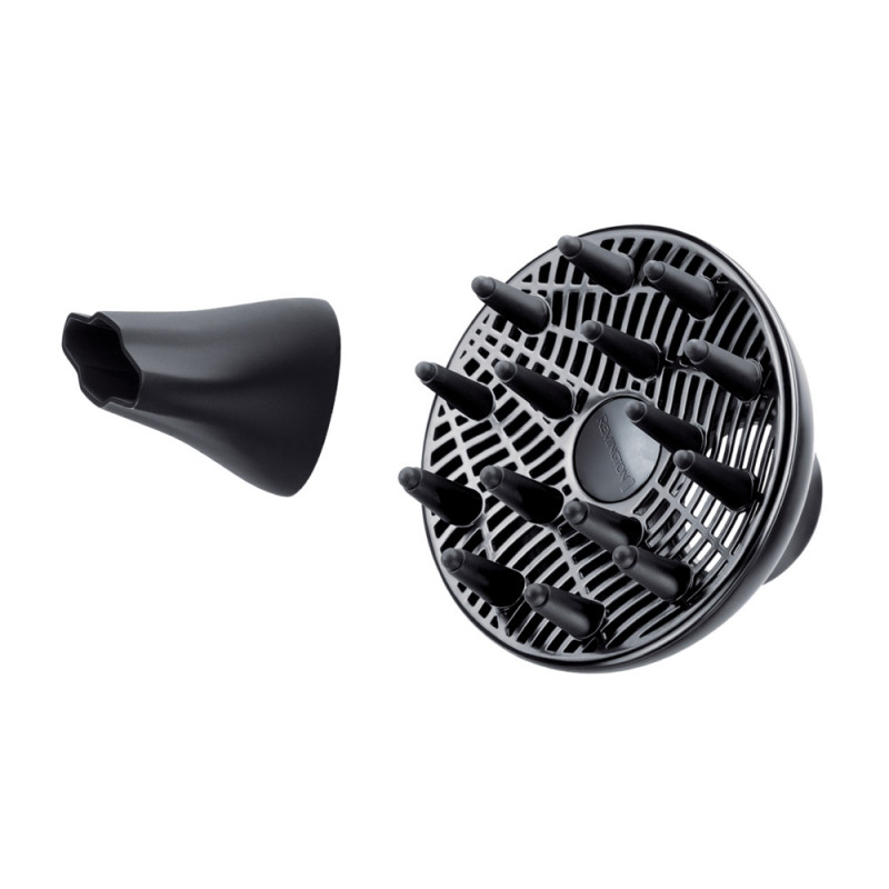 Στεγνωτήρας μαλλιών Remington AC9140B OPTIheat Proluxe Midnight Edition, 2400 W, 2 ταχύτητες, Ψηφιακή οθόνη, Συγκεντρωτής, Μαύρο