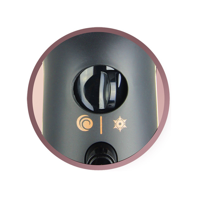 Στεγνωτήρας μαλλιών Remington AC9140B OPTIheat Proluxe Midnight Edition, 2400 W, 2 ταχύτητες, Ψηφιακή οθόνη, Συγκεντρωτής, Μαύρο