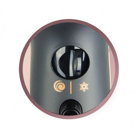 Στεγνωτήρας μαλλιών Remington AC9140B OPTIheat Proluxe Midnight Edition, 2400 W, 2 ταχύτητες, Ψηφιακή οθόνη, Συγκεντρωτής, Μαύρο