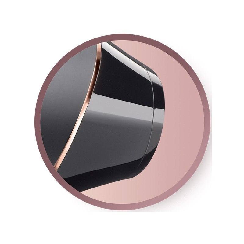 Στεγνωτήρας μαλλιών Remington AC9140B OPTIheat Proluxe Midnight Edition, 2400 W, 2 ταχύτητες, Ψηφιακή οθόνη, Συγκεντρωτής, Μαύρο