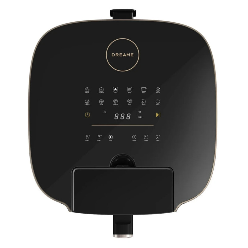 Φριτέζα με ζεστό αέρα Dreame AF30, 2300W, 7 λίτρα, 12 προγράμματα, 50-200°C, Dual-Source Cyclonic Heat, SmartSteam, LED, NTC, Λευκό