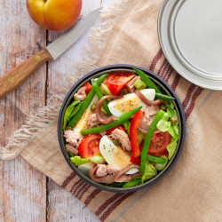 Γυάλινη θήκη για μεσημεριανό Black+Blum GR-LB-L015, 0,75 l, συμβατή με φούρνο μικροκυμάτων και πλυντήριο πιάτων, χωρίς BPA, σκούρο γκρι