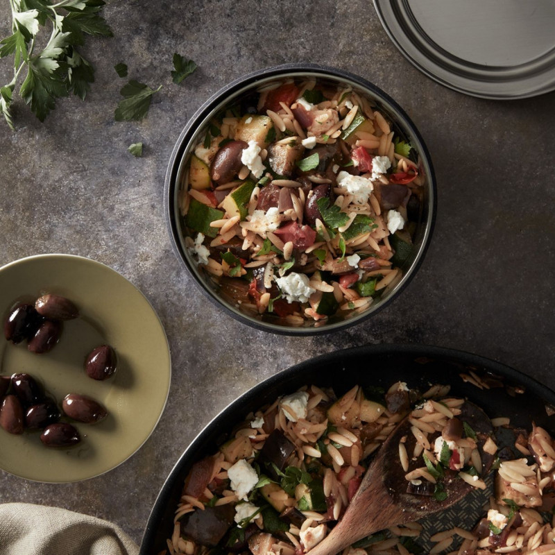 Γυάλινη θήκη για μεσημεριανό Black+Blum GR-LB-L015, 0,75 l, συμβατή με φούρνο μικροκυμάτων και πλυντήριο πιάτων, χωρίς BPA, σκούρο γκρι