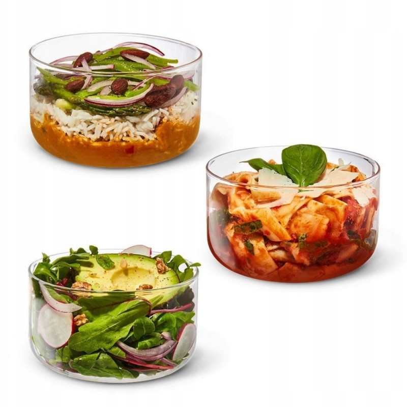 Γυάλινη θήκη για μεσημεριανό Black+Blum GR-LB-L015, 0,75 l, συμβατή με φούρνο μικροκυμάτων και πλυντήριο πιάτων, χωρίς BPA, σκούρο γκρι