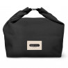 Θερμός σάκος για μεσημεριανό Black+Blum LBB018, 6,7 λίτρα, 33,5 × 15,5 × 31 cm, Αδιάβροχος, Τυλίγεται, Ιμάντας μεταφοράς, Χωρίς BPA, Μαύρος