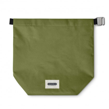 Θερμός σάκος για μεσημεριανό Black+Blum LBB019, 6,7 λίτρα, 33,5 × 15,5 × 31 cm, Αδιάβροχος, Τυλίγεται, Ιμάντας μεταφοράς, Χωρίς BPA, Πράσινος