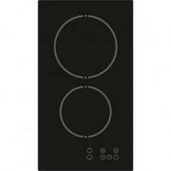 Εντοιχισμένη εστία Finlux FXVT 302 ECO, 3000 W, 9 επίπεδα θερμότητας, Ένδειξη υπολειπόμενης θερμότητας, Αφής χειριστήριο, Μαύρο