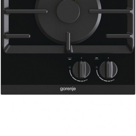 Εντοιχισμένη εστία αερίου Gorenje GC321B, 4050 W, ηλεκτρονική ανάφλεξη, χυτοσίδηρη σχάρα, μαύρο