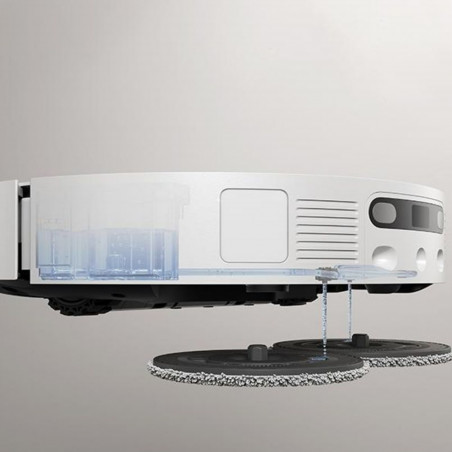 Ρομποτική σκούπα Dreame X40 Ultra Complete RLX63CE-2, 12.000 Pa, 180 λεπτά, 3,2 λίτρα, κάμερα AI RGB, Wi-Fi, Στεγνό/υγρό, OmniDirt, Αυτοκαθαρισμός σφουγγαρίστρας στους 70°C, Αυτόματη σταθμός εκκένωσης, Λευκό