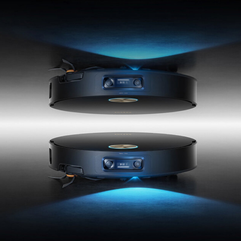 Ρομποτική σκούπα Dreame X60 Ultra RLX86DE, 35.000 Pa, 180 λεπτά, 0,2 λίτρα, VersaLift, OmniSight AI, Αυτόματη δοσολογία και αυτοκαθαρισμός, Φωνητικές εντολές, Μαύρο