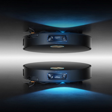 Ρομποτική σκούπα Dreame X60 Ultra RLX86DE, 35.000 Pa, 180 λεπτά, 0,2 λίτρα, VersaLift, OmniSight AI, Αυτόματη δοσολογία και αυτοκαθαρισμός, Φωνητικές εντολές, Μαύρο