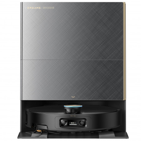 Ρομποτική σκούπα Dreame X60 Ultra RLX86DE, 35.000 Pa, 180 λεπτά, 0,2 λίτρα, VersaLift, OmniSight AI, Αυτόματη δοσολογία και αυτοκαθαρισμός, Φωνητικές εντολές, Μαύρο