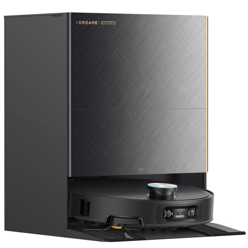 Ρομποτική σκούπα Dreame X60 Ultra RLX86DE, 35.000 Pa, 180 λεπτά, 0,2 λίτρα, VersaLift, OmniSight AI, Αυτόματη δοσολογία και αυτοκαθαρισμός, Φωνητικές εντολές, Μαύρο