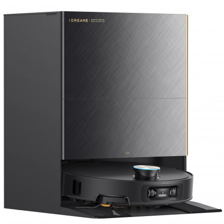 Ρομποτική σκούπα Dreame X60 Ultra RLX86DE, 35.000 Pa, 180 λεπτά, 0,2 λίτρα, VersaLift, OmniSight AI, Αυτόματη δοσολογία και αυτοκαθαρισμός, Φωνητικές εντολές, Μαύρο