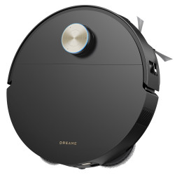 Ρομποτική σκούπα Dreame X60 Ultra RLX86DE, 35.000 Pa, 180 λεπτά, 0,2 λίτρα, VersaLift, OmniSight AI, Αυτόματη δοσολογία και αυτοκαθαρισμός, Φωνητικές εντολές, Μαύρο