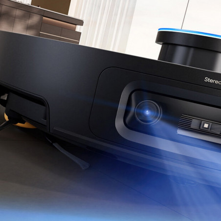 Ρομποτική σκούπα Dreame X60 Ultra RLX86DE, 35.000 Pa, 180 λεπτά, 0,2 λίτρα, VersaLift, OmniSight AI, Αυτόματη δοσολογία και αυτοκαθαρισμός, Φωνητικές εντολές, Μαύρο