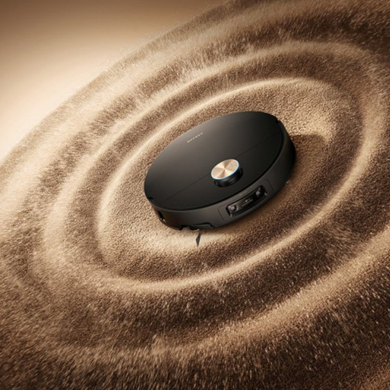 Ρομποτική σκούπα Dreame X60 Ultra RLX86DE, 35.000 Pa, 180 λεπτά, 0,2 λίτρα, VersaLift, OmniSight AI, Αυτόματη δοσολογία και αυτοκαθαρισμός, Φωνητικές εντολές, Μαύρο
