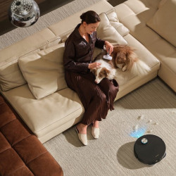 Ρομποτική σκούπα Dreame X60 Ultra RLX86DE, 35.000 Pa, 180 λεπτά, 0,2 λίτρα, VersaLift, OmniSight AI, Αυτόματη δοσολογία και αυτοκαθαρισμός, Φωνητικές εντολές, Μαύρο