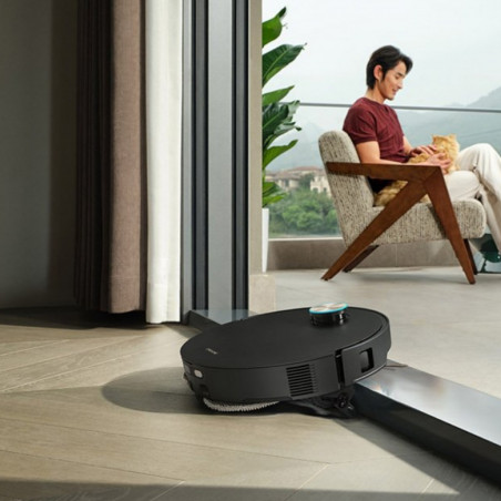 Ρομποτική σκούπα Dreame X60 Ultra RLX86DE, 35.000 Pa, 180 λεπτά, 0,2 λίτρα, VersaLift, OmniSight AI, Αυτόματη δοσολογία και αυτοκαθαρισμός, Φωνητικές εντολές, Μαύρο