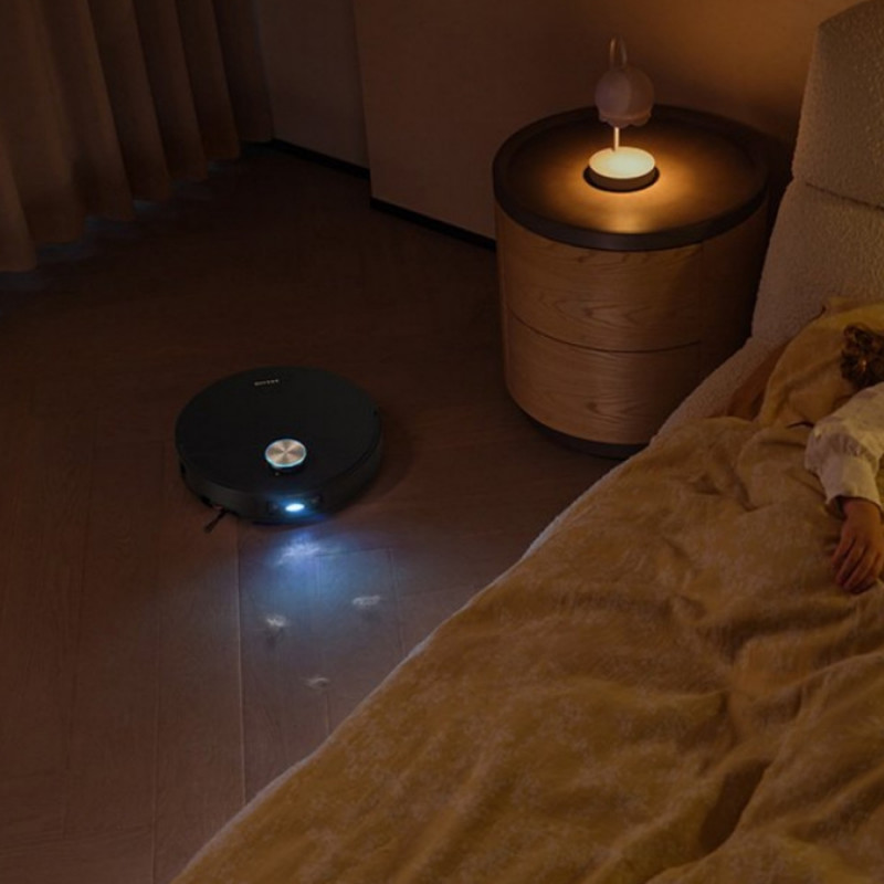 Ρομποτική σκούπα Dreame X60 Ultra RLX86DE, 35.000 Pa, 180 λεπτά, 0,2 λίτρα, VersaLift, OmniSight AI, Αυτόματη δοσολογία και αυτοκαθαρισμός, Φωνητικές εντολές, Μαύρο