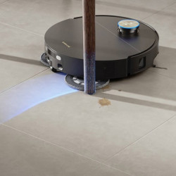 Ρομποτική σκούπα Dreame X60 Ultra RLX86DE, 35.000 Pa, 180 λεπτά, 0,2 λίτρα, VersaLift, OmniSight AI, Αυτόματη δοσολογία και αυτοκαθαρισμός, Φωνητικές εντολές, Μαύρο