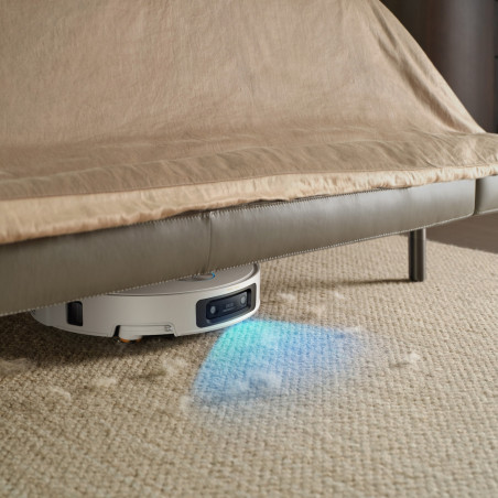 Ρομποτική σκούπα Dreame X60 Ultra Complete RLX87DE-WH, 180 λεπτά, 0,2 λίτρα, κάμερες AI, VersaLift, αυτόματη βάση φόρτισης, φωνητικές εντολές, λευκό