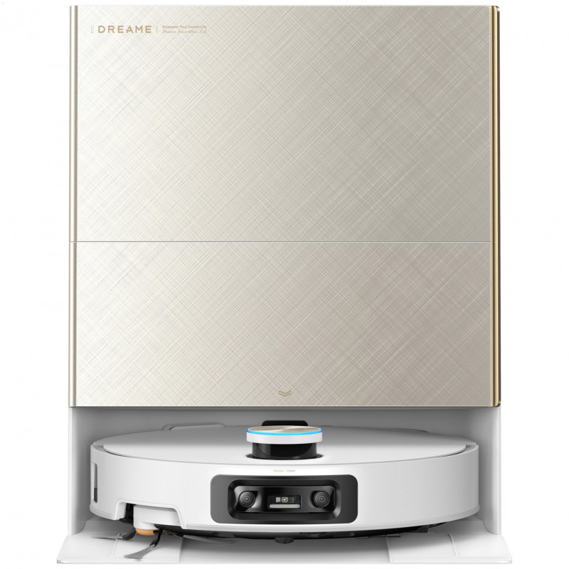 Ρομποτική σκούπα Dreame X60 Ultra Complete RLX87DE-WH, 180 λεπτά, 0,2 λίτρα, κάμερες AI, VersaLift, αυτόματη βάση φόρτισης, φωνητικές εντολές, λευκό