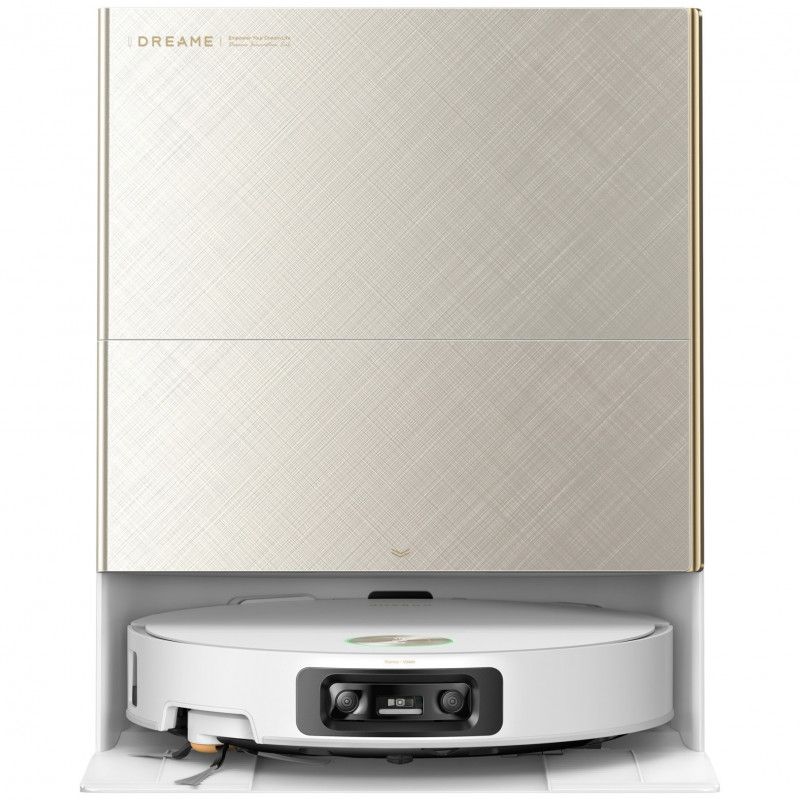 Ρομποτική σκούπα Dreame X60 Ultra Complete RLX87DE-WH, 180 λεπτά, 0,2 λίτρα, κάμερες AI, VersaLift, αυτόματη βάση φόρτισης, φωνητικές εντολές, λευκό