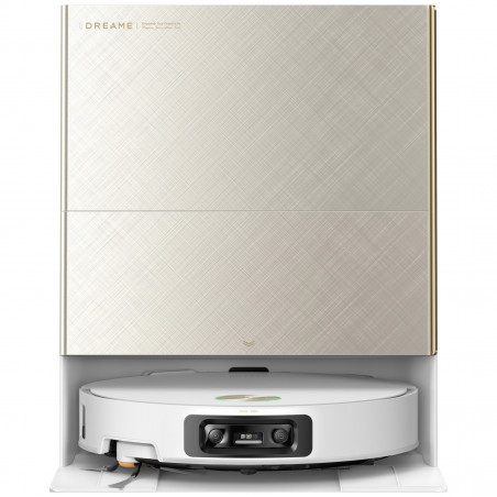 Ρομποτική σκούπα Dreame X60 Ultra Complete RLX87DE-WH, 180 λεπτά, 0,2 λίτρα, κάμερες AI, VersaLift, αυτόματη βάση φόρτισης, φωνητικές εντολές, λευκό