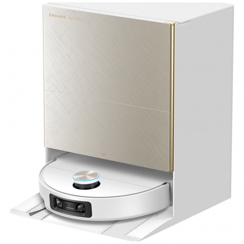 Ρομποτική σκούπα Dreame X60 Ultra Complete RLX87DE-WH, 180 λεπτά, 0,2 λίτρα, κάμερες AI, VersaLift, αυτόματη βάση φόρτισης, φωνητικές εντολές, λευκό