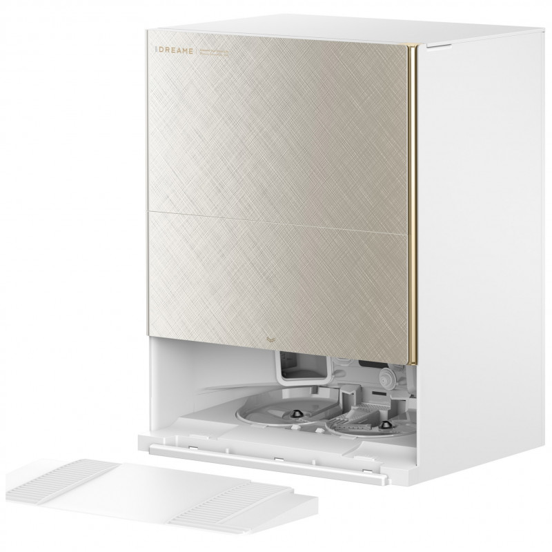 Ρομποτική σκούπα Dreame X60 Ultra Complete RLX87DE-WH, 180 λεπτά, 0,2 λίτρα, κάμερες AI, VersaLift, αυτόματη βάση φόρτισης, φωνητικές εντολές, λευκό