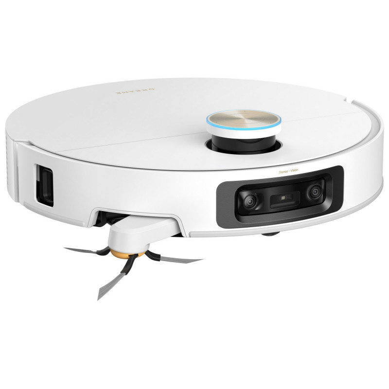 Ρομποτική σκούπα Dreame X60 Ultra Complete RLX87DE-WH, 180 λεπτά, 0,2 λίτρα, κάμερες AI, VersaLift, αυτόματη βάση φόρτισης, φωνητικές εντολές, λευκό