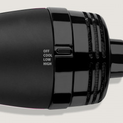 Ηλεκτρική βούρτσα για χτένισμα και στέγνωμα REVLON Pro Collection RVDR5222, 800 W, 3 επίπεδα θερμότητας, 2 ταχύτητες, κεραμική επίστρωση, ιονισμός, κρύα άκρη, μαύρο/ροζ