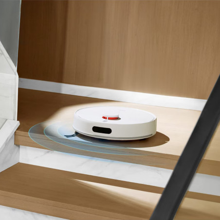Ρομποτική σκούπα Xiaomi BHR07XBEU H40, 10000 Pa, 180 λεπτά, 4 λίτρα, Αυτόματη βάση φόρτισης, Πλοήγηση LDS, Αποφυγή εμποδίων, Εφαρμογή για κινητά, Λευκό