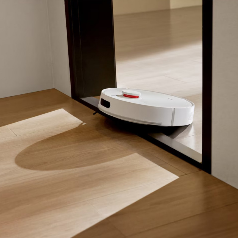 Ρομποτική σκούπα Xiaomi BHR07XBEU H40, 10000 Pa, 180 λεπτά, 4 λίτρα, Αυτόματη βάση φόρτισης, Πλοήγηση LDS, Αποφυγή εμποδίων, Εφαρμογή για κινητά, Λευκό
