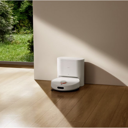 Ρομποτική σκούπα Xiaomi BHR07XBEU H40, 10000 Pa, 180 λεπτά, 4 λίτρα, Αυτόματη βάση φόρτισης, Πλοήγηση LDS, Αποφυγή εμποδίων, Εφαρμογή για κινητά, Λευκό