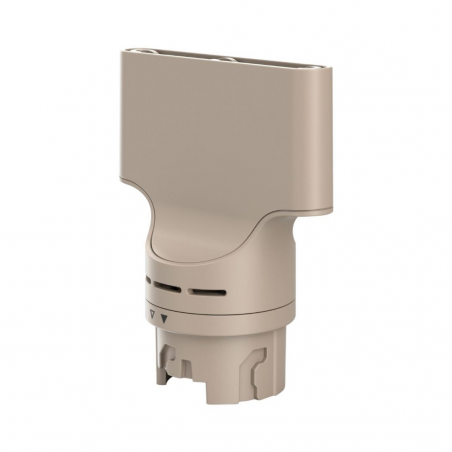 Σίδερο μαλλιών και πιστολάκι 5 σε 1 Shark Glam Multistyler HD6052SEU, 1500 W, 3 ταχύτητες, 6 ρυθμίσεις θερμοκρασίας, 100-220 °C, κεραμικά στοιχεία, ιονισμός, αυτόματη τυλίξιμο Coanda, Gloss Lock, χρυσό