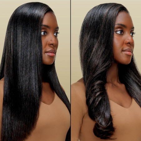 Σίδερο μαλλιών και πιστολάκι 5 σε 1 Shark Glam Multistyler HD6052SEU, 1500 W, 3 ταχύτητες, 6 ρυθμίσεις θερμοκρασίας, 100-220 °C, κεραμικά στοιχεία, ιονισμός, αυτόματη τυλίξιμο Coanda, Gloss Lock, χρυσό