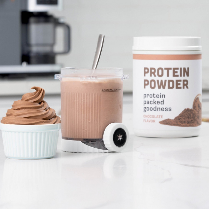 Μηχανή παγωτού 13-σε-1 Ninja CREAMi Scoop & Swirl™ NC701EU, 800 W, 13 προγράμματα, μοχλός 3 θέσεων για χωνάκια, CreamiFit, Creamify, 2 δοχεία 473 ml, δυνατότητα εξατομίκευσης, γκρι/μαύρο