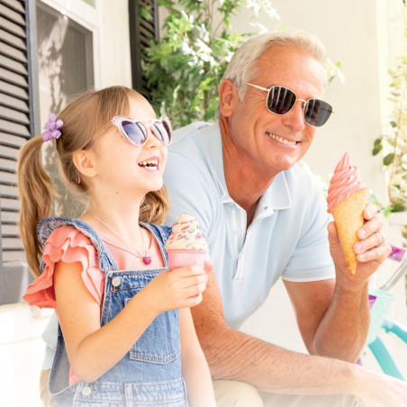 Μηχανή παγωτού 13-σε-1 Ninja CREAMi Scoop & Swirl™ NC701EU, 800 W, 13 προγράμματα, μοχλός 3 θέσεων για χωνάκια, CreamiFit, Creamify, 2 δοχεία 473 ml, δυνατότητα εξατομίκευσης, γκρι/μαύρο