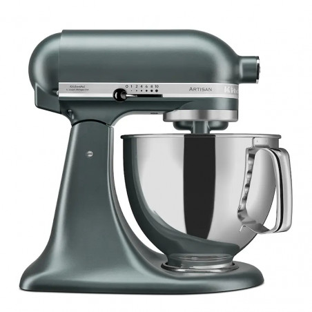 Μίξερ KitchenAid Artisan Elegance 5KSM175PSEJP, 300 W, 4,8 λίτρα, Direct Drive, 10 ταχύτητες, Σκούρο πράσινο