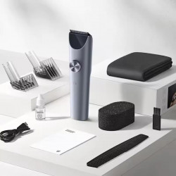 Μηχανή κουρέματος Xiaomi Hair Clipper 2 BHR8998EU, 0,5-28 mm, Αυτονομία 180 λεπτών, Κεραμικές λεπίδες, Οθόνη LED, Γκρι