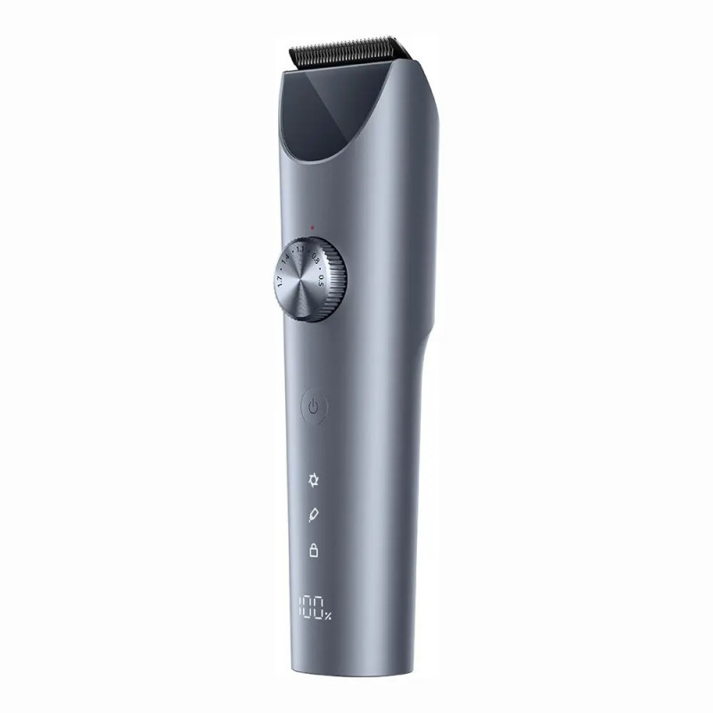 Μηχανή κουρέματος Xiaomi Hair Clipper 2 BHR8998EU, 0,5-28 mm, Αυτονομία 180 λεπτών, Κεραμικές λεπίδες, Οθόνη LED, Γκρι