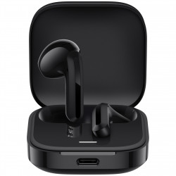 Ασύρματα ακουστικά Xiaomi Redmi Buds 6 Active BHR8396GL, 6 ώρες, 5 λειτουργίες, Έλεγχος μέσω αφής, Αντιθορυβική προστασία, Bluetooth 5.4, IPX4, Μαύρο