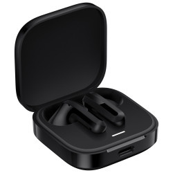 Ασύρματα ακουστικά Xiaomi Redmi Buds 6 Active BHR8396GL, 6 ώρες, 5 λειτουργίες, Έλεγχος μέσω αφής, Αντιθορυβική προστασία, Bluetooth 5.4, IPX4, Μαύρο