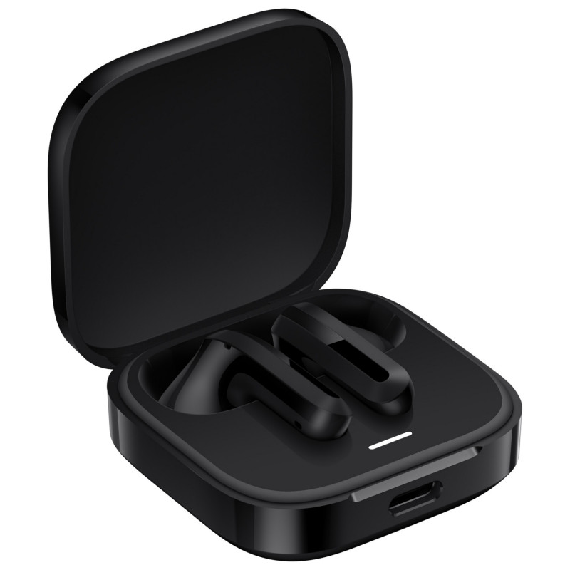 Ασύρματα ακουστικά Xiaomi Redmi Buds 6 Active BHR8396GL, 6 ώρες, 5 λειτουργίες, Έλεγχος μέσω αφής, Αντιθορυβική προστασία, Bluetooth 5.4, IPX4, Μαύρο