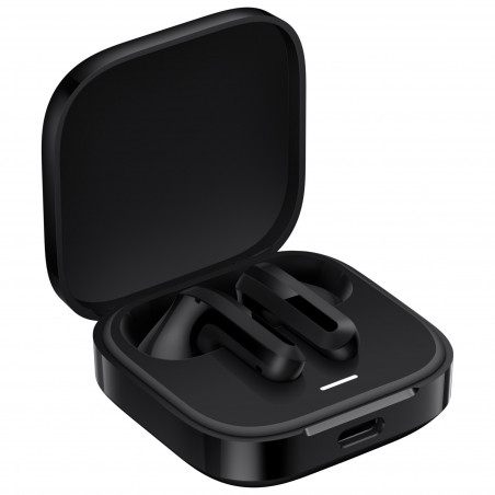 Ασύρματα ακουστικά Xiaomi Redmi Buds 6 Active BHR8396GL, 6 ώρες, 5 λειτουργίες, Έλεγχος μέσω αφής, Αντιθορυβική προστασία, Bluetooth 5.4, IPX4, Μαύρο