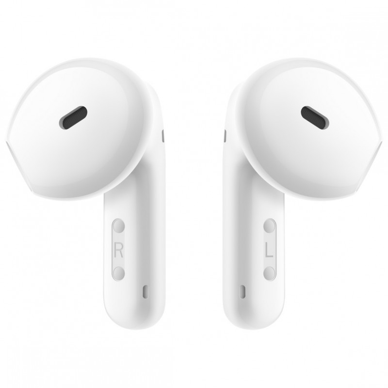 Ασύρματα ακουστικά Xiaomi Redmi Buds 6 Active BHR8391GL, 6 ώρες, 5 λειτουργίες, Έλεγχος μέσω αφής, Αντιθορυβική προστασία, Bluetooth 5.4, IPX4, Λευκό