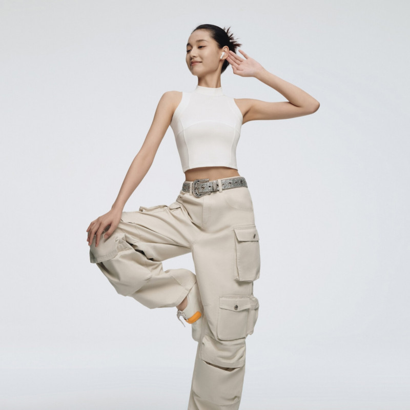 Ασύρματα ακουστικά Xiaomi Redmi Buds 6 Active BHR8391GL, 6 ώρες, 5 λειτουργίες, Έλεγχος μέσω αφής, Αντιθορυβική προστασία, Bluetooth 5.4, IPX4, Λευκό