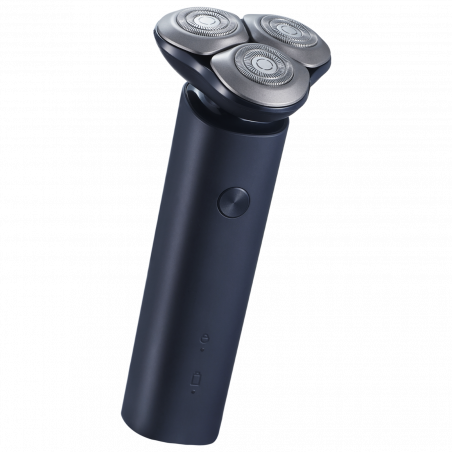 Ηλεκτρική ξυριστική μηχανή με μπαταρία Xiaomi Mi Electric Shaver S101 EU BHR7456EU, 3W, 60 λεπτά, 18 λεπίδες, 6 γωνίες, προσαρμοζόμενη κεφαλή, χρήση σε στεγνό/υγρό δέρμα, IPX7, σκούρο μπλε